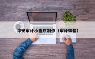 新疆淳安审计小程序制作（审计微信）
